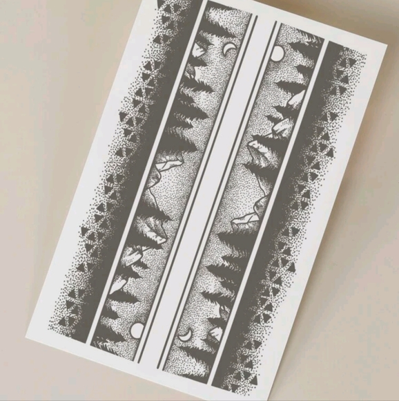 ๐5 for $25* Landscape Pectin Tattoos - Picture 2 of 7